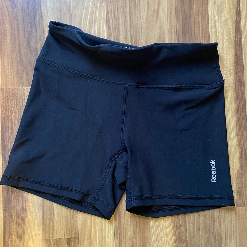 Reebok small black athletic shorts - like new